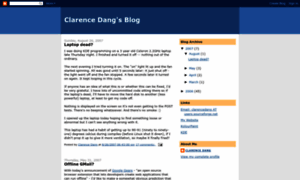 Clarencedang.blogspot.com thumbnail