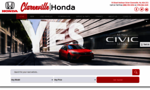 Clarenvillehonda.ca thumbnail