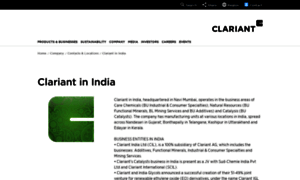 Clariant.in thumbnail