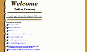 Clarifyingchristianity.com thumbnail