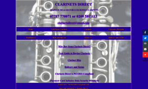 Clarinetsdirect.biz thumbnail