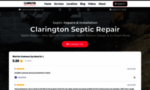Claringtonsepticrepair.com thumbnail