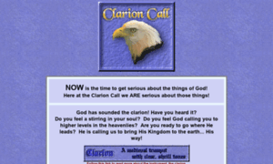 Clarion-call.org thumbnail