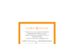 Clarisonic.com.hk thumbnail