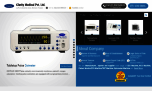 Claritymedicalinstruments.com thumbnail