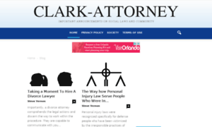Clark-attorneys.com thumbnail