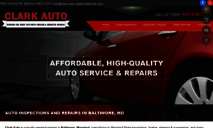 Clark-auto-repair-baltimore.com thumbnail