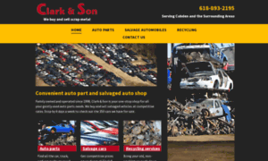 Clarkandsonsalvage.com thumbnail