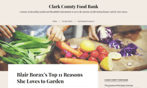 Clarkcountyfoodbankblog.wordpress.com thumbnail