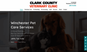 Clarkcountyvet.com thumbnail