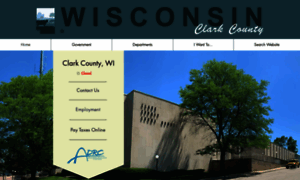 Clarkcountywi.gov thumbnail