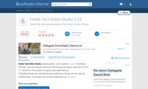 Clarke-tech-editor-studio.software.informer.com thumbnail