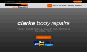 Clarkebodyrepairs.com.au thumbnail