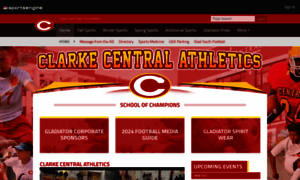 Clarkecentralathletics.com thumbnail