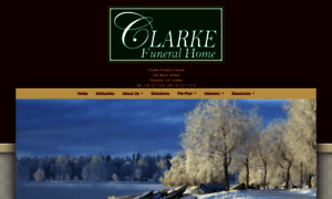 Clarkefuneralhome.com thumbnail