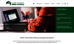 Clarkgreenschools.org thumbnail