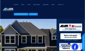 Clarkroofingandsiding.com thumbnail