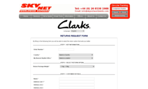 Clarks.skynetworldwide.com thumbnail