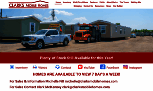 Clarksmobilehomes.com thumbnail