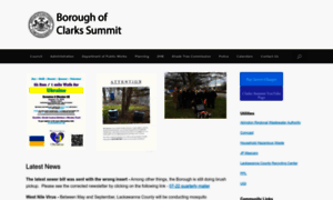 Clarkssummitboro.org thumbnail