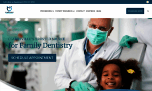 Clarksvillefamilydentistry.org thumbnail