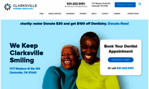 Clarksvillemoderndentistry.com thumbnail