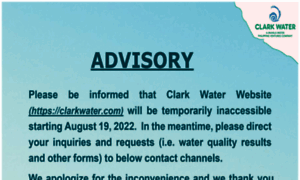 Clarkwater.com thumbnail