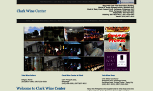 Clarkwinecenter.com thumbnail