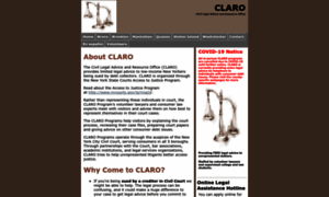 Claronyc.org thumbnail