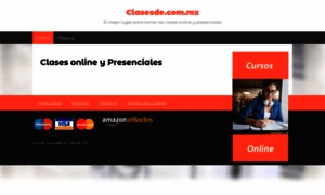 Clasesde.com.mx thumbnail