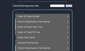 Clashofclansgames.info thumbnail