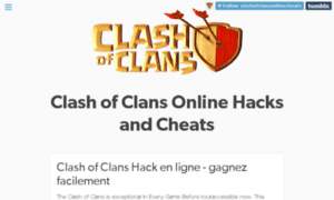 Clashofclansonlinecheats.tumblr.com thumbnail