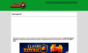 Clashroyalepc.com thumbnail