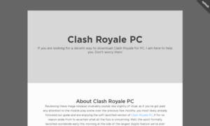 Clashroyalepc.splashthat.com thumbnail