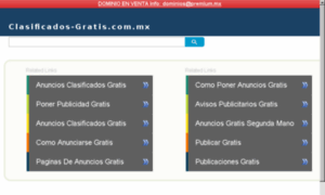 Clasificados-gratis.com.mx thumbnail