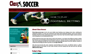Class-soccer.com thumbnail