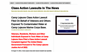 Classactionlawsuitsinthenews.com thumbnail