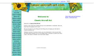 Classic-aircraft-art.com thumbnail