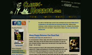 Classic-horror.com thumbnail