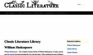 Classic-literature.co.uk thumbnail