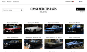 Classic-mercedes-parts.com thumbnail