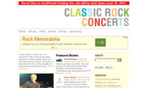 Classic-rock-concerts.com thumbnail
