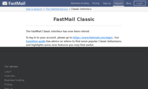 Classic.fastmail.com thumbnail