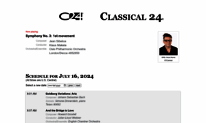 Classical24.org thumbnail