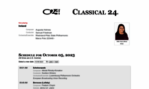 Classical24.publicradio.org thumbnail