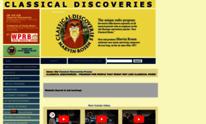 Classicaldiscoveries.org thumbnail