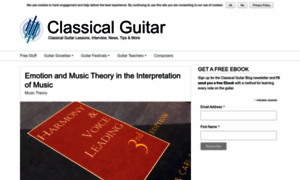 Classicalguitar.org thumbnail