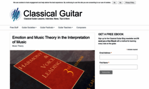 Classicalguitarblog.net thumbnail