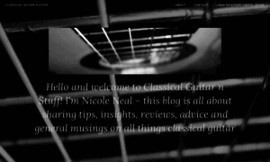 Classicalguitarnstuff.com thumbnail