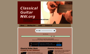 Classicalguitarnw.org thumbnail
